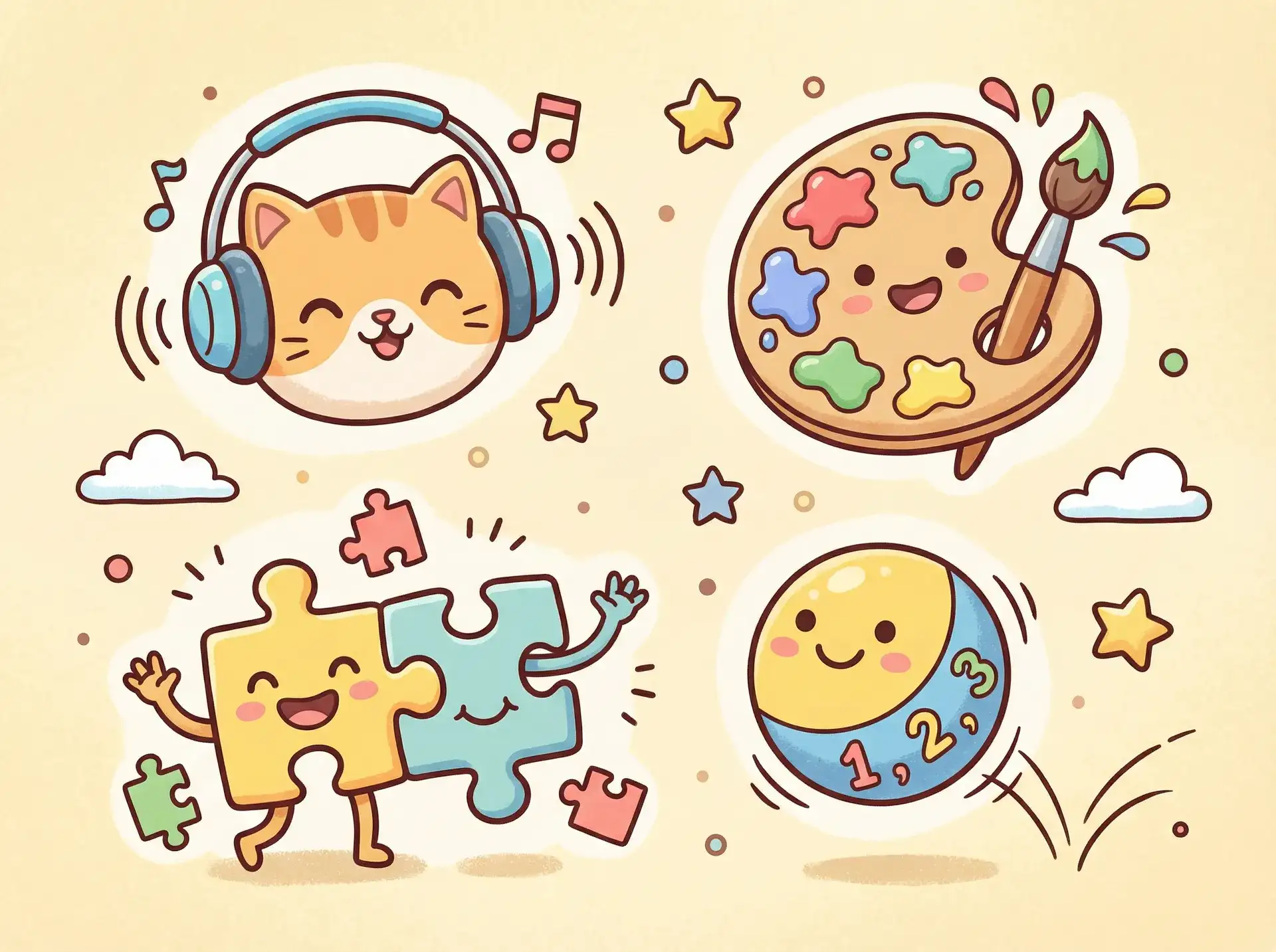 小朋友的手工作品 - 暗网91网站 益智创作